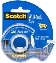 Scotch Wall Safe Tape .75&quot;X650&quot;  - £12.80 GBP