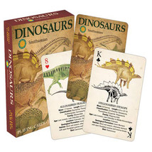 Smithsonian Dinosaurs Playing Cards - £17.66 GBP