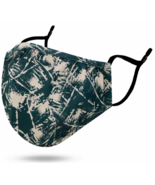 Simplicity Fabric Mask Adjustable Strap Metal Nose Bridge Breathable Gre... - $8.37 CAD