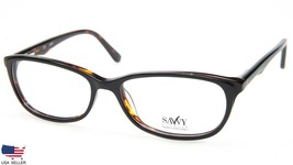 New Savvy SV0397 005 Top Black On Tortoise Eyeglasses Glasses 52-15-135 B32mm - £38.44 GBP