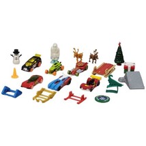 Hot Wheels Advent Calendar 6 Cars &amp; 14 Accessories - Mattel - $14.00