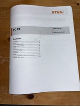 FC 73 FC73 STIHL Edger Illustrated Parts List Manual - $13.61