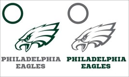 Philadelphia Eagles Cornhole Board Vinyl Decals HIGH QUALITY! - £21.23 GBP