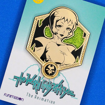 TWEWY The World Ends with You Uzuki Yashiro Golden Enamel Pin Figure - £9.58 GBP