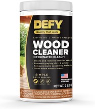 DEFY 2 LB Wood Deck Cleaner Powdered Concentrate - For Decks, Fences, Siding, &amp;  - £39.16 GBP
