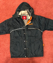 Chicago Bears NFL Branded Hooded Insulated Cold Weather Coat Mens Size M - VGC - £70.11 GBP