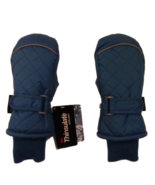 Kids Thinsulate Isolant 3m Waterproof Snow Mittens Gloves Youth 3-4 Years Blue - £10.55 GBP