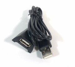 Male USB A to Female USB A USB Extension Cable, USB 2.0, Black - $7.91
