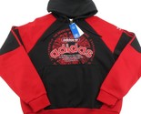 Adidas Originals Trefoil Fleece Hoodie Mens Size Large Black Red NEW IL4701 - £39.33 GBP