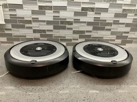 (2) iRobot Roomba Robot E5 Vacuum For Parts Or Repair Sold As Is - Doesn... - $48.20