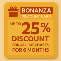 Up to 25% off all purchases for 6 months - $862.17 MXN