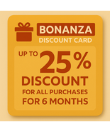 Up to 25% off all purchases for 6 months - $862.17 MXN