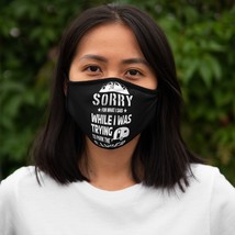 Fitted Polyester Face Mask - Stylish Protection for Everyday Use - £13.75 GBP