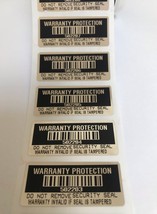 Qty 100- 1.75 X .75 Inch Tamper Evident Void Security Labels Warranty Protection - $10.99
