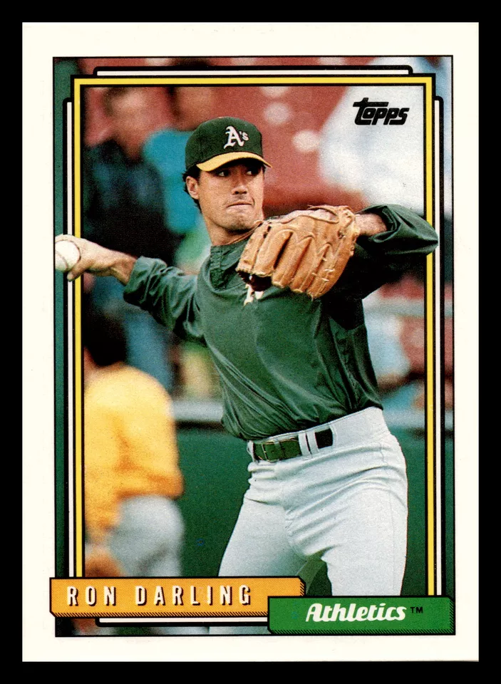 1992 Topps Ron Darling Oakland Athletics #259 Mint - $5.00