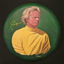  Jack Nicklaus Autographed Golf Acrylic Painting Jsa Certified Loa Fantastic! - £511.48 GBP
