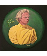  JACK NICKLAUS Autographed GOLF ACRYLIC PAINTING JSA CERTIFIED LOA FANTA... - £514.11 GBP