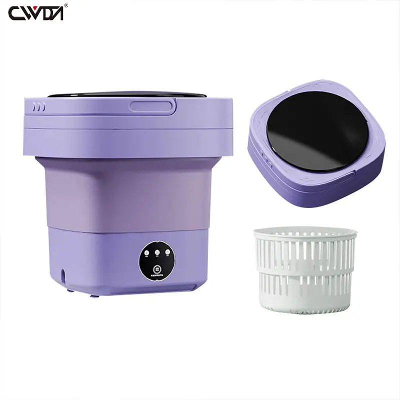 Fully-automatic Electric Portable Folding Washer Machine With Spin Dry F... - $105.66