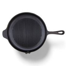 Gold Coast 10&quot; Cast Iron Skillet With Drip Lip And Helper Handle - £21.53 GBP