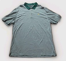 Masters Collection Polo Augusta National Men&#39;s Size 2XL Green Striped Po... - $646.12 MXN