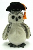 Ty Beanie Babies Wiser Owl Class Of 99 1999 Stuffed Animal Toy - £3.42 GBP