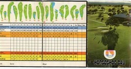Horseshoe Bay Country Club Golf Score Card Marble Falls Texas 1970&#39;s Bob Putt - £19.55 GBP