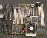 Vintage SiS 85C496/497 4DPS Ver.2.1 Motherboard With CPU - $135.88