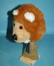 Lion No 1 Driver Wood Golf Headcover Soft Furry Cat Novelty Plush Stuffed Animal - $13.55