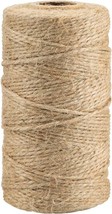 KINGLAKE Natural Jute Twine String 328 Feet Best Arts Crafts Gift Wrapping  - $326.84 MXN