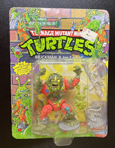 Teenage Mutant Ninja Turtles TMNT Muckman Joe E 1990 Playmates Action Figure NIB - £119.90 GBP