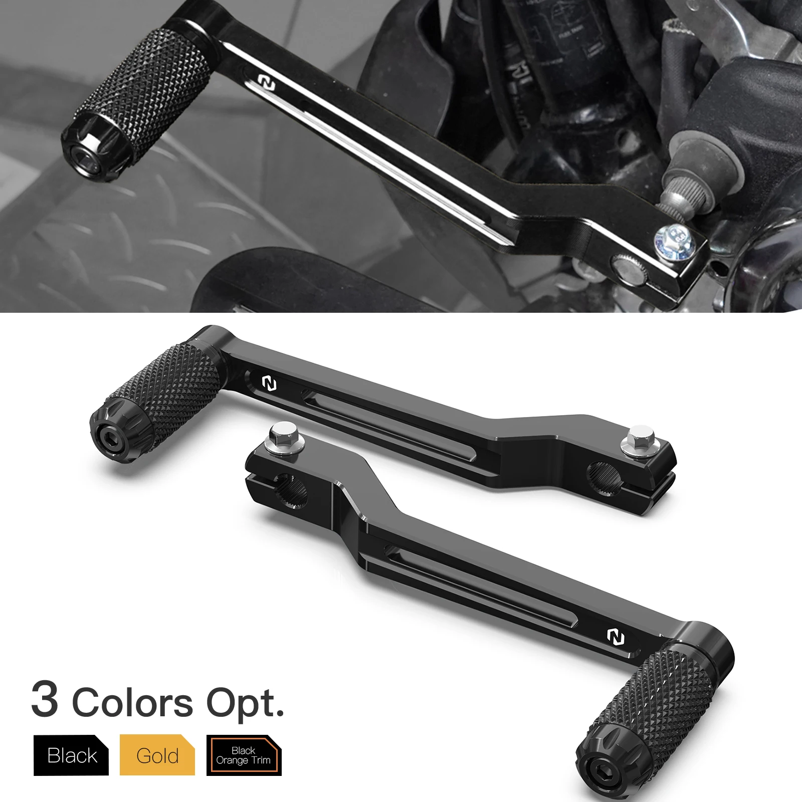Gear Shift Lever Shifter Levers For Harley Softail Fat Boy Touring Road ... - $89.98
