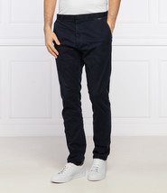 Hugo Boss Mens Glen 50426786 Chino Trousers Navy 46 - £62.66 GBP