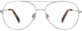 WARBY PARKER YORK EYEGLASSES FRAMES POLISHED SILVER 53-18-145.  WOMEN + ... - €57,65 EUR