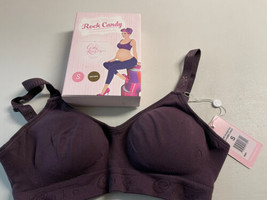 Cake Maternity Nursing Breastfeeding Bra Rock Candy Wire-free Brown Small S - £19.49 GBP