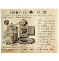 Electric Bell Telephones 1894 Advertisement Victorian Communication ADBN... - $19.99