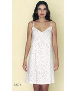 Nightdress Women&#39;s Straps Narrow Cotton Jersey Linclalor 73071 - £24.91 GBP