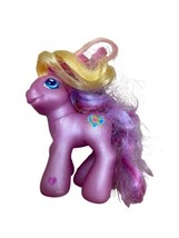 Vtg 2002 Hasbro My Little Pony Sun Sparkle Baby Star Heart G3 MLP Rainbow Hair - £6.43 GBP