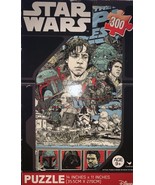 Star Wars Puzzle Luke Skywalker Princess Leia Han Solo Yoda 300 pc Disne... - $125.37 MXN