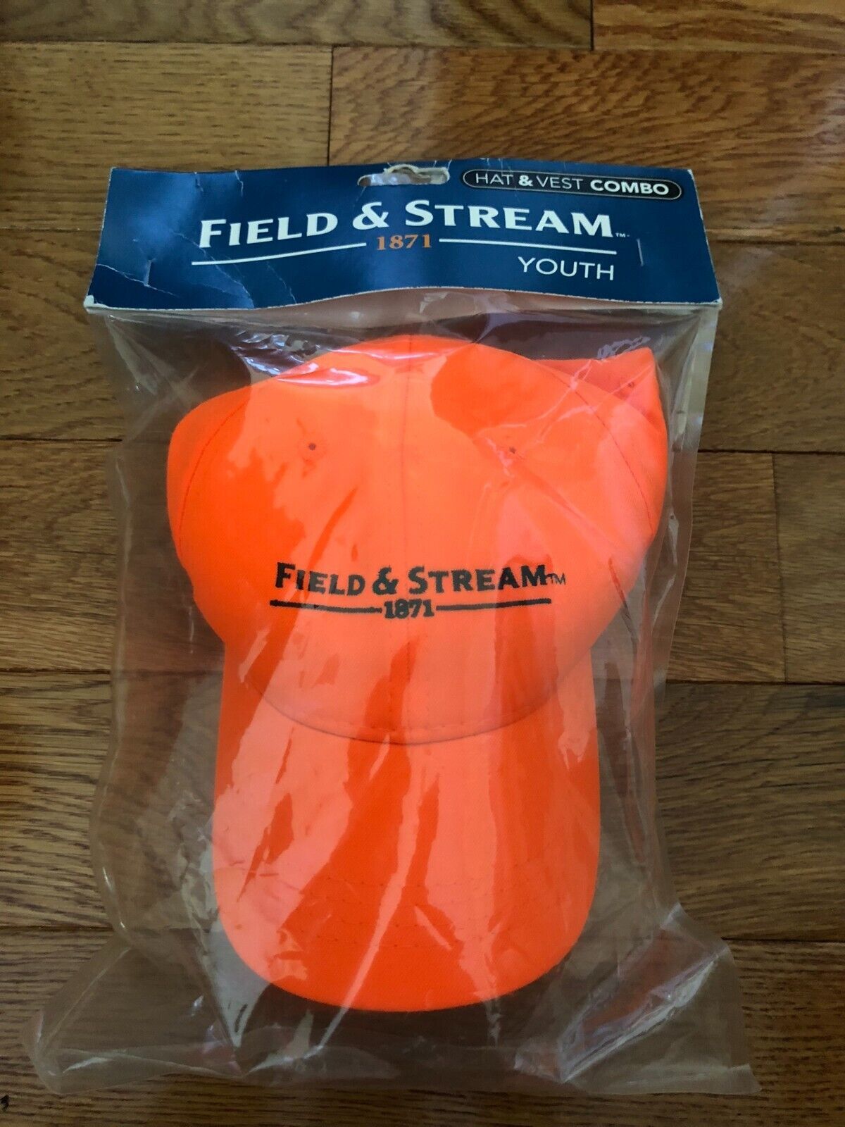Field &amp; Stream Safety Hat &amp; Vest Combo - Youth - NEW!!! - $9.99