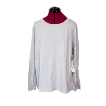 Treasure &amp; Bond Top Grey Women Long Sleeve Size 1X - $32.08