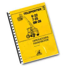 SANDERSON TELEPORTER SERIES 2 6-22 7-25 5M-26 OPERATOR MANUAL - $730.94 MXN