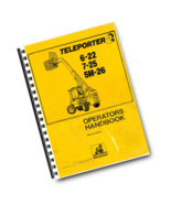 SANDERSON TELEPORTER SERIES 2 6-22 7-25 5M-26 OPERATOR MANUAL - $732.24 MXN