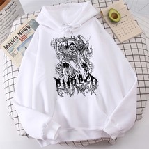 Women Hoody Horror Fashionable Streetwear  Casual Loose Simple Letter Printing H - £47.48 GBP