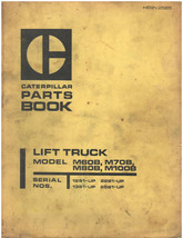 Caterpillar M60B, M70B, M80B M100B Lift Trucks Parts Manual (HEBN2565) {... - £27.82 GBP
