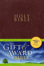 NIV Gift and Award Bible by Zondervan Staff (2011, Leather, Special) - £11.66 GBP