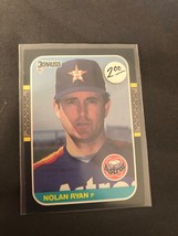 1987 Donruss - #138 Nolan Ryan. &#39;92 Upper Deck Cards #655 &amp; 92.  MINT. HOF. - £7.43 GBP