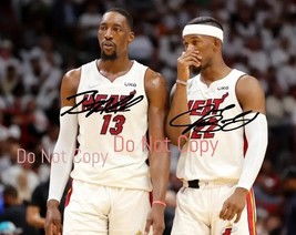 Jimmy Butler &amp; Bam Adebayo Signed Photo 8X10 Rp Autographed Picture Miami Heat - £15.61 GBP