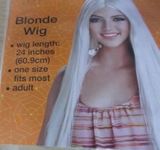 Spooky Village Halloween Wig - Blonde - Long - One Size Fits Most 25&quot; - £3.19 GBP