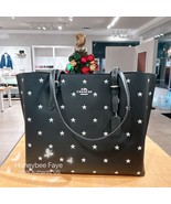 NWT Coach Mollie Tote Bag With Star Print CW438 - $266.31+