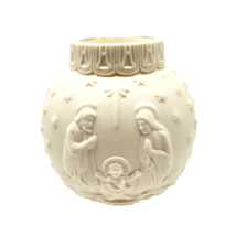 Lenox Ornamental Glow Tealight Nativity Globe NWT - £13.39 GBP
